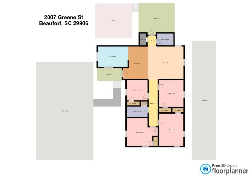 Sleeps 10! Minutes To Parris Island & Downtown Villa Beaufort Kültér fotó